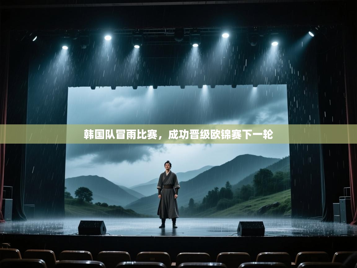 韩国队冒雨比赛，成功晋级欧锦赛下一轮  第2张
