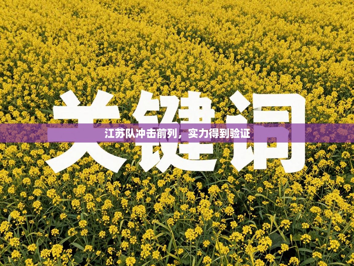 江苏队冲击前列，实力得到验证  第2张